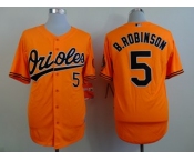 mlb jerseys baltimore orioles #5 b.robinson orange