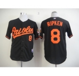 mlb jerseys baltimore orioles #8 ripken black