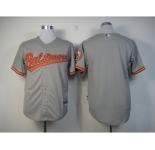 mlb jerseys baltimore orioles blank grey
