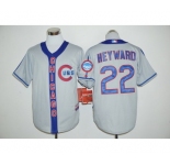 Chicago Cubs #22 Jason Heyward Grey Cooperstown Stitched Baseball Jersey