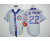 Chicago Cubs #22 Jason Heyward Grey Cooperstown Stitched Baseball Jersey