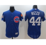 Chicago Cubs #44 Anthony Rizzo Royal 2017 Spring Training Flexbase Authentic Collection Stitched Baseball Jersey
