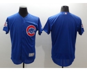 Chicago Cubs Blank Blue Flexbase Authentic Collection Stitched MLB Jersey