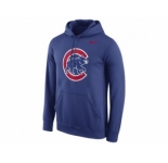 Chicago Cubs Nike Logo Performance Pullover Royal MLB Hoodie