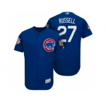 Men's Chicago Cubs #27 Addison Russell 2017 Spring Training Flex Base Authentic Collection Stitched Baseball Jersey