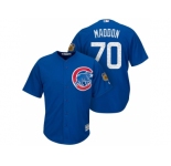 Men's Chicago Cubs #70 Joe Maddon 2017 Spring Training Cool Base Stitched MLB Jersey
