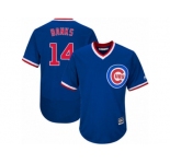 Men's Majestic Chicago Cubs #14 Ernie Banks Replica Royal Blue Cooperstown Cool Base MLB Jersey