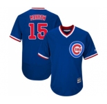 Men's Majestic Chicago Cubs #15 Brandon Morrow Royal Blue Cooperstown Flexbase Authentic Collection MLB Jersey