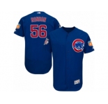 Men's Majestic Chicago Cubs #56 Hector Rondon Royal Blue Flexbase Authentic Collection MLB Jersey