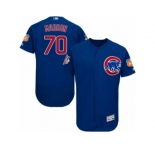 Men's Majestic Chicago Cubs #70 Joe Maddon Royal Blue Flexbase Authentic Collection MLB Jersey