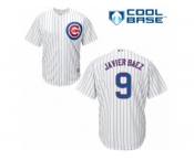Men's Majestic Chicago Cubs #9 Javier Baez Replica White Home Cool Base MLB Jersey