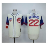 mlb jerseys chicago cubs #22 heyward white[2015 new][heyward]