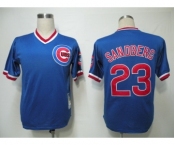 mlb jerseys chicago cubs #23 sandberg blue