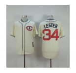 mlb jerseys chicago cubs #34 lester cream[1929 m&n][lester]
