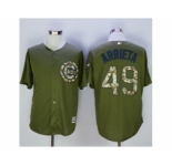 mlb jerseys chicago cubs #49 arrieta green