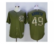 mlb jerseys chicago cubs #49 arrieta green