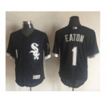 Chicago White Sox #1 Adam Eaton Black Flexbase Authentic Collection Stitched Baseball Jersey