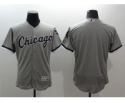 Chicago White Sox Blank Grey Flexbase Authentic Collection Stitched Baseball Jersey