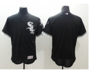 Men Chicago White Sox Black Majestic Black Flexbase Authentic Collection Jersey