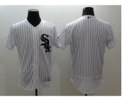 Men Chicago White Sox Black Majestic White Flexbase Authentic Collection Jersey