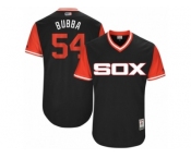 Men's 2017 Little League World Series White Sox #54 Chris Beck Bubba Black Jersey