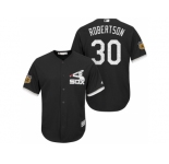 Men's Chicago White Sox #30 David Robertson 2017 Spring Training Flex Base Authentic Collection Stitched Baseball Jersey