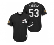 Men's Chicago White Sox #53 Melky Cabrera 2017 Spring Training Flex Base Authentic Collection Stitched Baseball Jersey