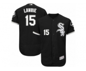 Men's Majestic Chicago White Sox #15 Brett Lawrie Black Flexbase Authentic Collection MLB Jersey