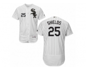 Men's Majestic Chicago White Sox #25 James Shields White Black Flexbase Authentic Collection MLB Jersey