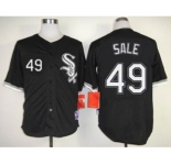 mlb jerseys chicago white sox #49 sale black