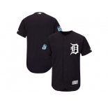 Detroit Tigers Blank Navy 2017 Spring Training Flexbase Authentic Collection Stitched Baseball Jersey