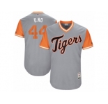 Men's 2017 Little League World Series Tigers Daniel Norris #44 D. No Gray Jersey