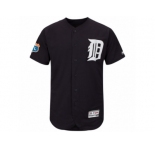 Men's Detroit Tigers Majestic Alternate Blank Navy 2016 Spring Training Flex Base Authentic Collection Team Jersey