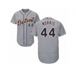 Men's Majestic Detroit Tigers #44 Daniel Norris Grey Flexbase Authentic Collection MLB Jersey