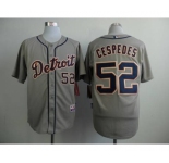 mlb jerseys detroit tigers #52 cespedes grey