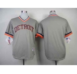 mlb jerseys detroit tigers blank grey[1984 m&n]