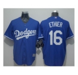 Los Angeles Dodgers #16 Andre Ethier Blue New Cool Base Stitched Baseball Jersey