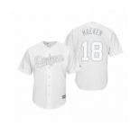 Los Angeles Dodgers #18 Kenta Maeda Maeken White 2019 Players' Weekend Replica Jersey