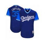Los Angeles Dodgers #35 Cody Bellinger Codylove Authentic Navy Blue 2017 Players Weekend MLB Jersey