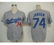 MLB Los Angeles Dodgers #74 Jansen Grey