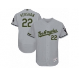 Men 2017 Memorial Day Los Angeles Dodgers #22 Clayton Kershaw Flex Base Jersey