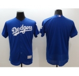 Men Los Angeles Dodgers blank Majestic blue Flexbase Authentic Collection Player Jersey