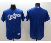 Men Los Angeles Dodgers blank Majestic blue Flexbase Authentic Collection Player Jersey
