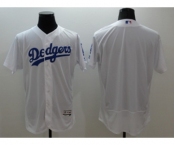 Men Los Angeles Dodgers blank Majestic white Flexbase Authentic Collection Player Jersey