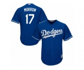 Men's Majestic Los Angeles Dodgers #17 Brandon Morrow Replica Royal Blue Alternate Cool Base MLB Jersey