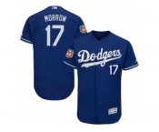 Men's Majestic Los Angeles Dodgers #17 Brandon Morrow Royal Blue Flexbase Authentic Collection MLB Jersey