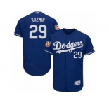 Men's Majestic Los Angeles Dodgers #29 Scott Kazmir Royal Blue Flexbase Authentic Collection MLB Jersey