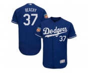 Men's Majestic Los Angeles Dodgers #37 Brandon Beachy Royal Blue Flexbase Authentic Collection MLB Jersey