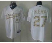 mlb jerseys los angeles dodgers #27 demp white[number camo]