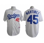mlb jerseys los angeles dodgers #45 martinez white